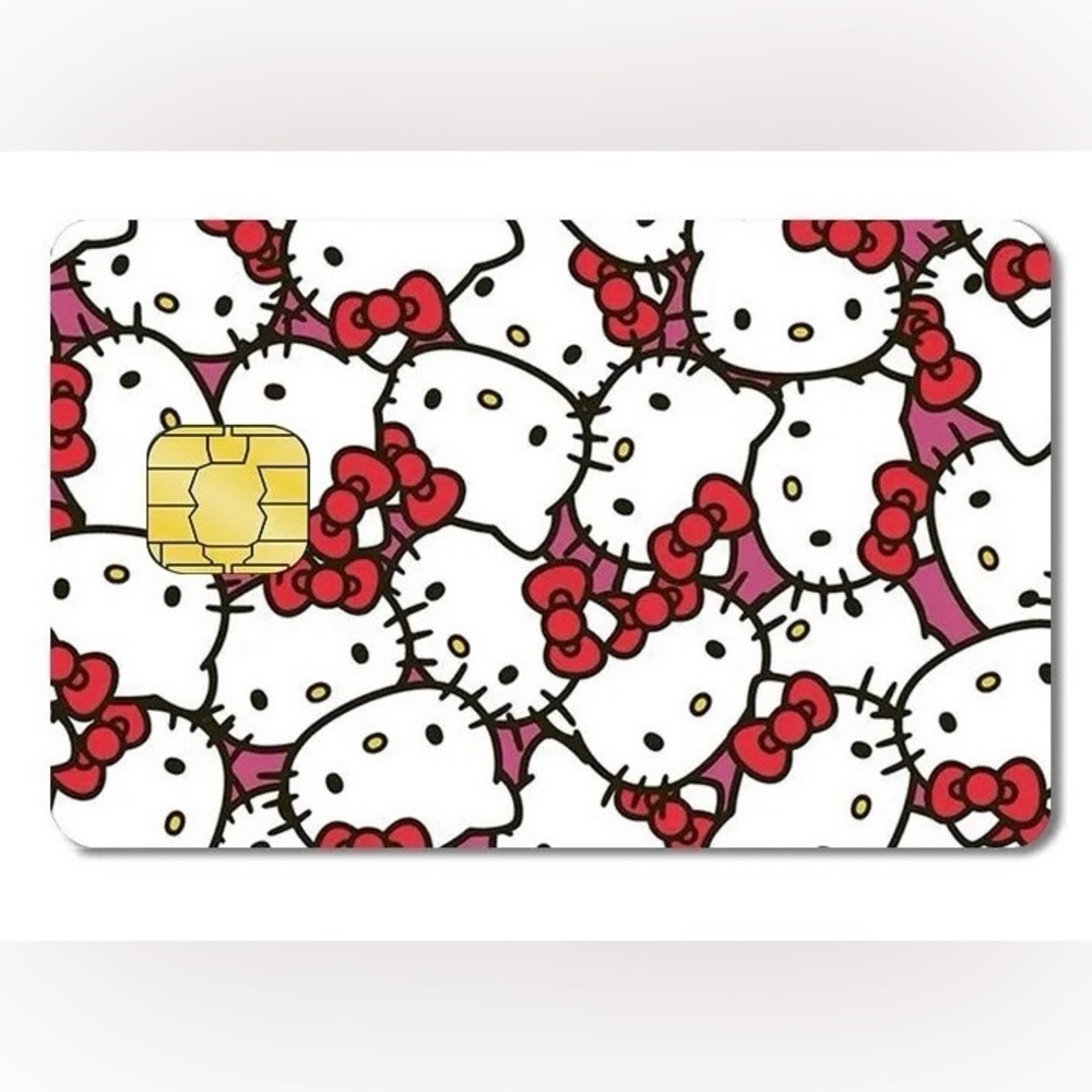 Hello Kitty Credit Card Film Sticker